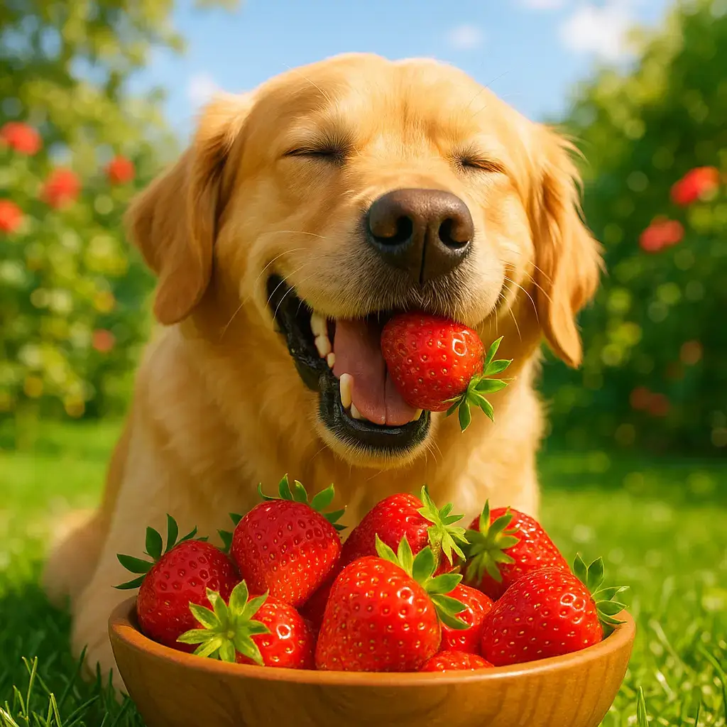 can dogs eat strawberries ?